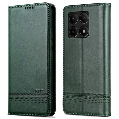 AZNS For Xiaomi Redmi K70E 5G / Poco X6 Pro 5G Wallet Case Phone Leather Cover Stand