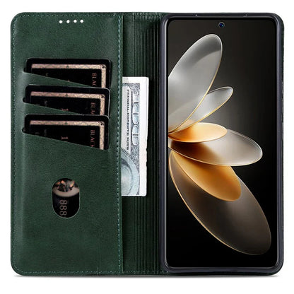 AZNS For Xiaomi Redmi K70E 5G / Poco X6 Pro 5G Wallet Case Phone Leather Cover Stand