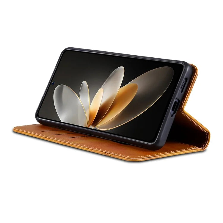 AZNS For Xiaomi Redmi K70E 5G / Poco X6 Pro 5G Wallet Case Phone Leather Cover Stand