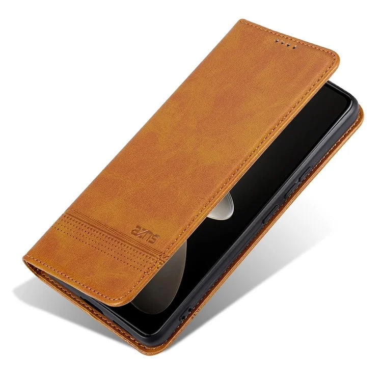 AZNS For Xiaomi Redmi K70E 5G / Poco X6 Pro 5G Wallet Case Phone Leather Cover Stand