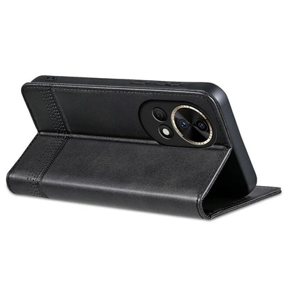 AZNS Wallet Case for Huawei nova 12 5G Leather Phone Cover Folding Stand