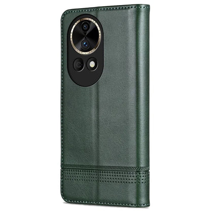 AZNS Wallet Case for Huawei nova 12 5G Leather Phone Cover Folding Stand