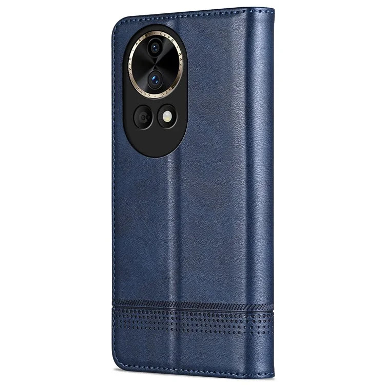 AZNS Wallet Case for Huawei nova 12 5G Leather Phone Cover Folding Stand