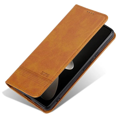AZNS Wallet Case for Huawei nova 12 5G Leather Phone Cover Folding Stand