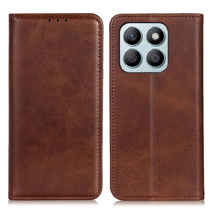 For Honor X8b 4G Split Leather Wallet Case Magnetic Flip Card Holder Phone Cover