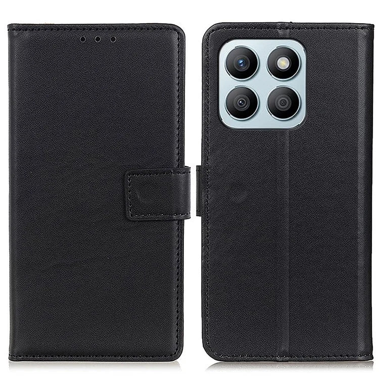 For Honor X8b 4G Leather Phone Case Scratch Resistant Cover