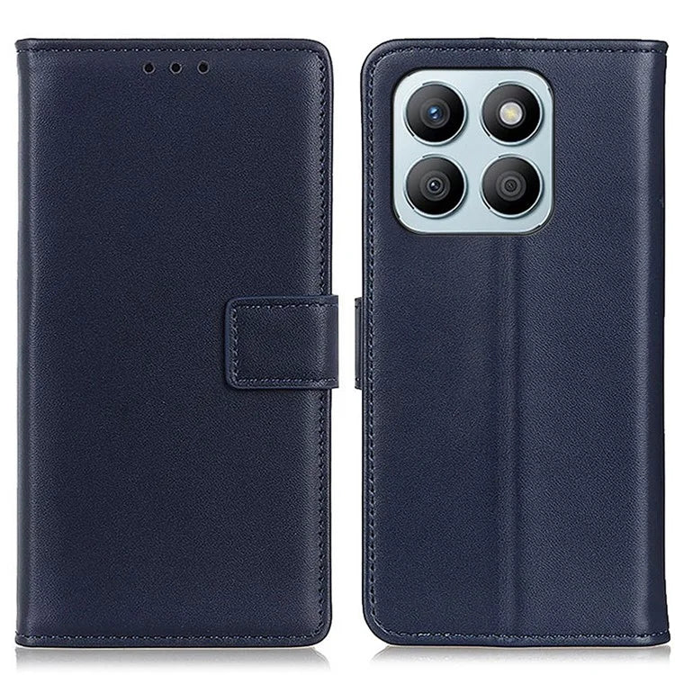 For Honor X8b 4G Leather Phone Case Scratch Resistant Cover