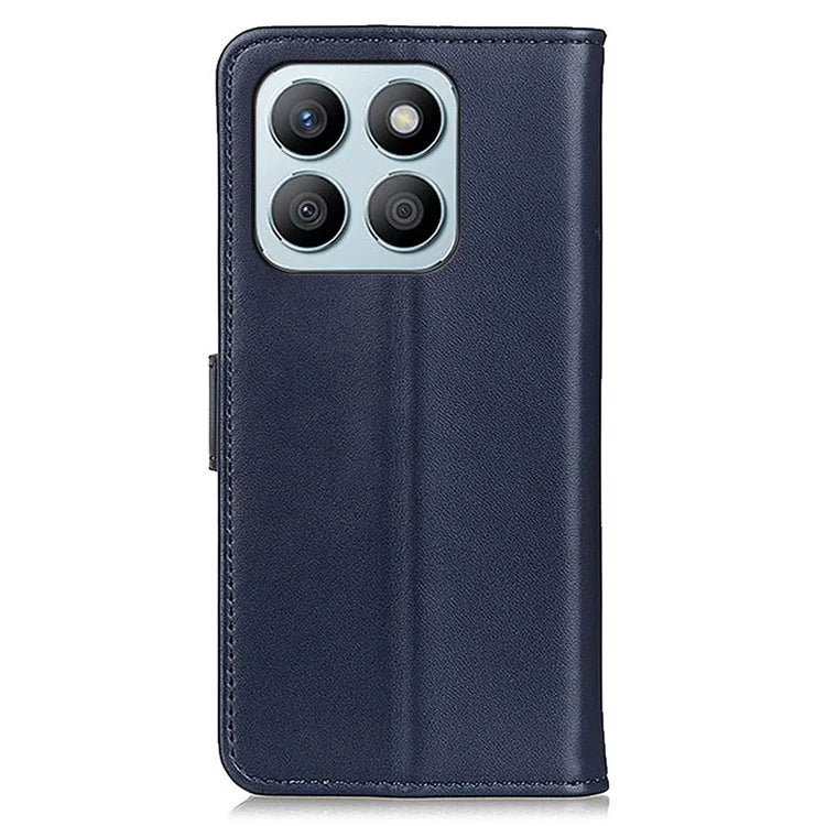 For Honor X8b 4G Leather Phone Case Scratch Resistant Cover