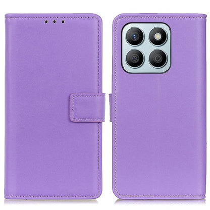 For Honor X8b 4G Leather Phone Case Scratch Resistant Cover