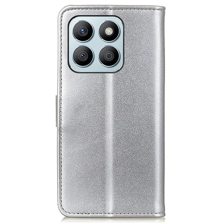 For Honor X8b 4G Leather Phone Case Scratch Resistant Cover