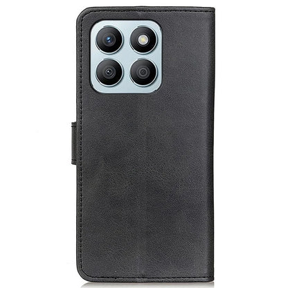 For Honor X8b 4G PU Leather Case Cowhide Texture Flip Phone Cover