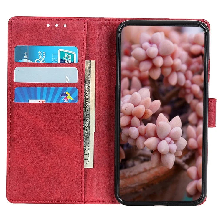 For Honor X8b 4G PU Leather Case Cowhide Texture Flip Phone Cover