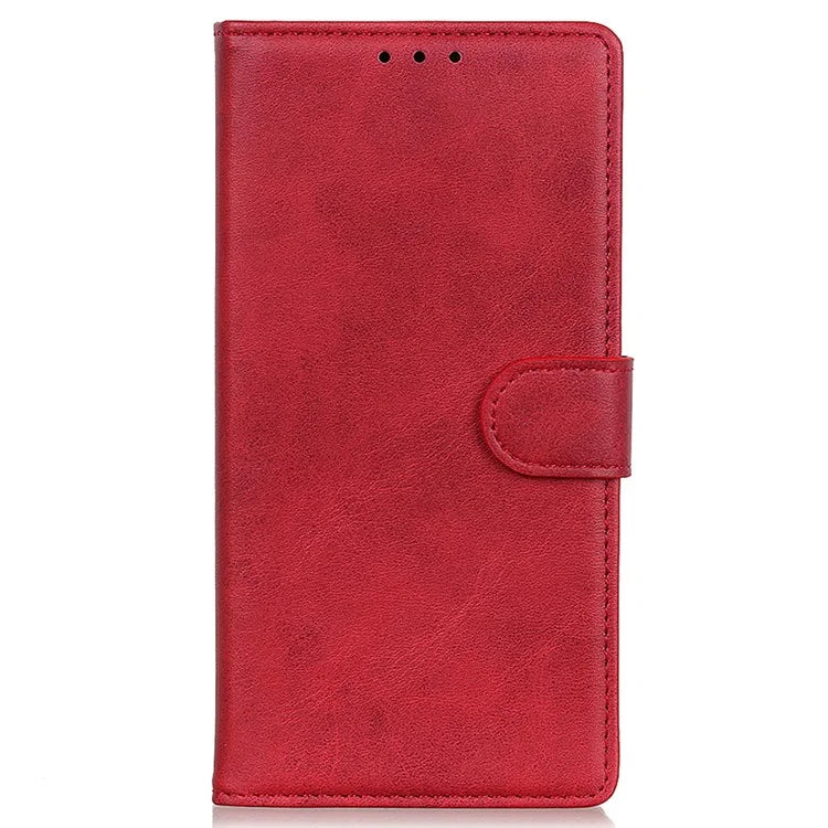 For Honor X8b 4G PU Leather Case Cowhide Texture Flip Phone Cover