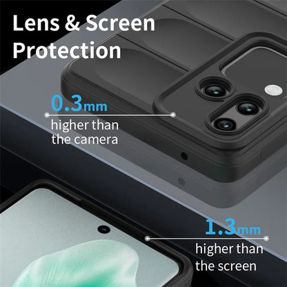 For vivo S18 Pro 5G Phone Case Anti-Scratch TPU Back Cover