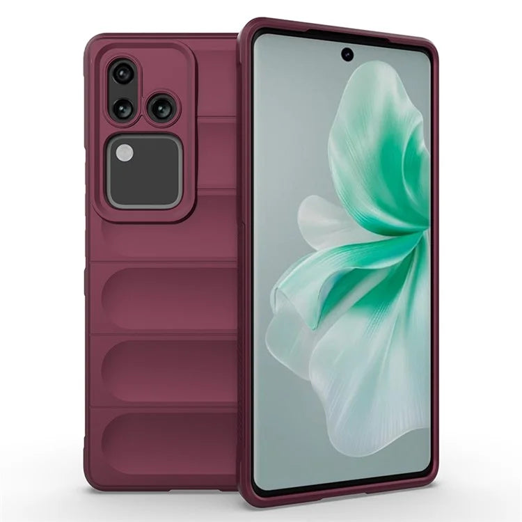 For vivo S18 Pro 5G Phone Case Anti-Scratch TPU Back Cover