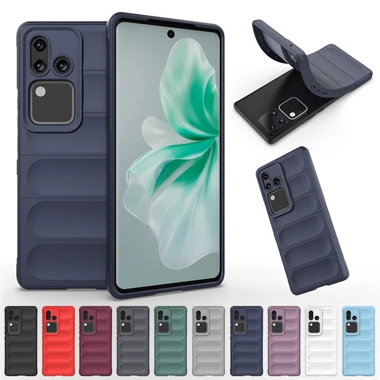 For vivo S18 Pro 5G Phone Case Anti-Scratch TPU Back Cover
