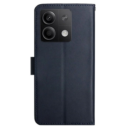 HT02 For Xiaomi Redmi Note 13 4G Case Wallet Phone Cover Genuine Cow Leather