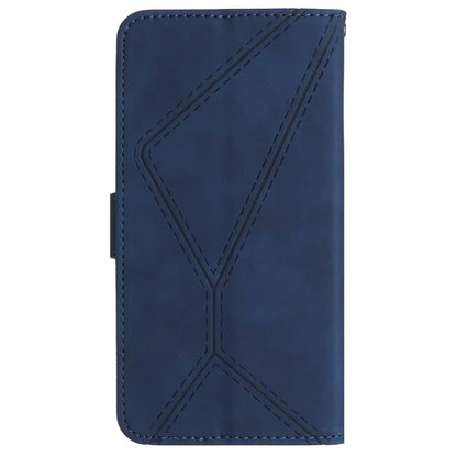 HT05 For Xiaomi Redmi Note 13 4G Magnetic Phone Case Splicing Lines Imprinted Cover