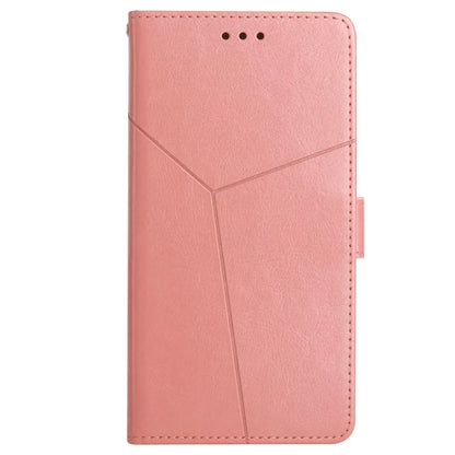 HT01 For Xiaomi Redmi Note 13 4G Magnetic Phone Case Y-shaped Line Imprinted Cover