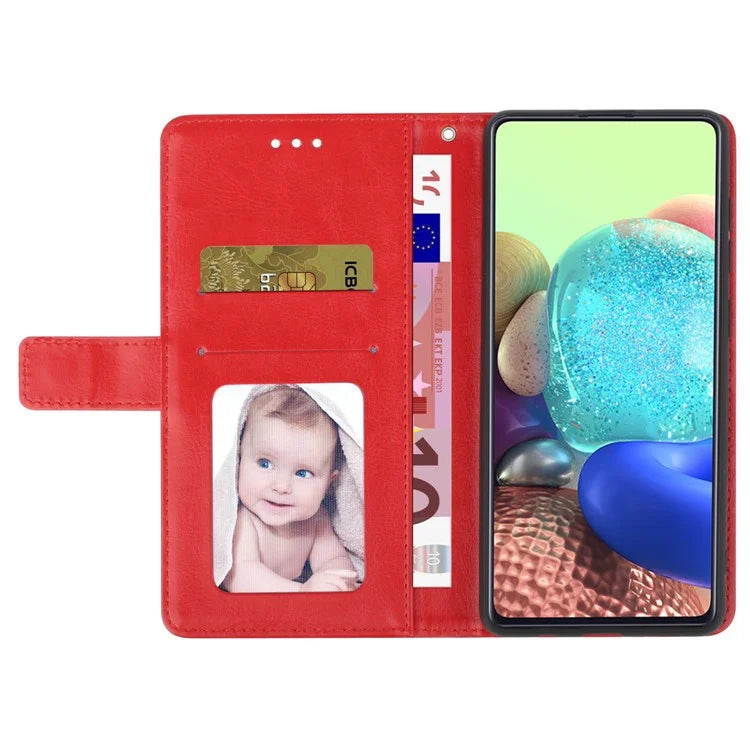 HT01 For Xiaomi Redmi Note 13 4G Magnetic Phone Case Y-shaped Line Imprinted Cover