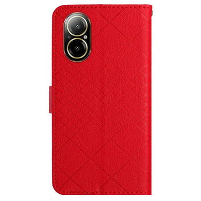 HT06 For Realme C67 4G Leather Case Litchi Texture Phone Cover with Wallet