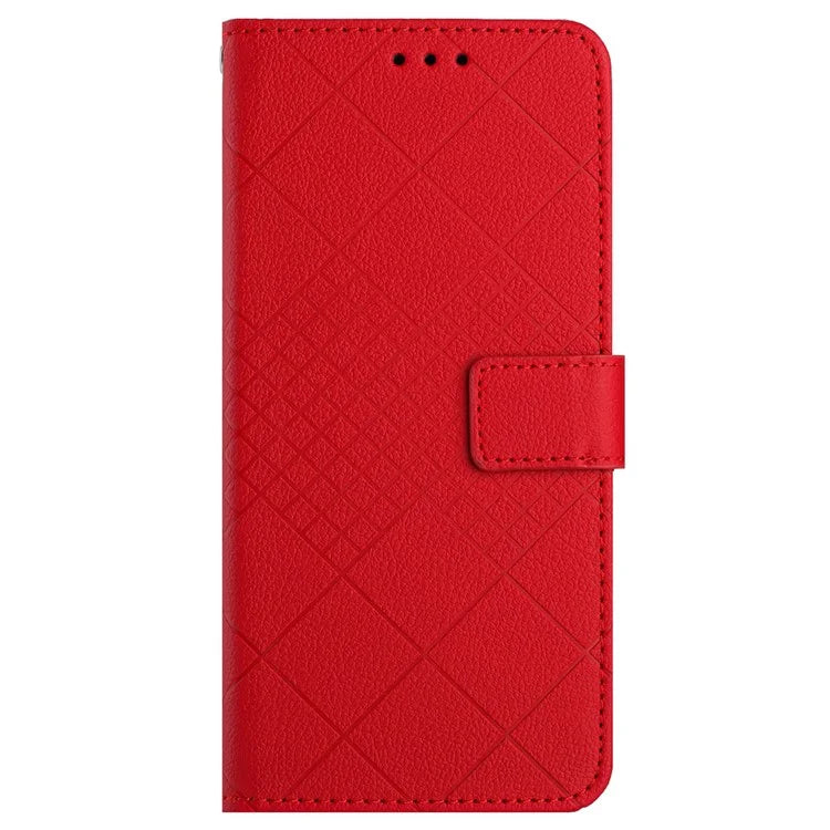 HT06 For Motorola Moto G04 4G / Moto G24 4G Flip Leather Case Wallet Cover Litchi Texture