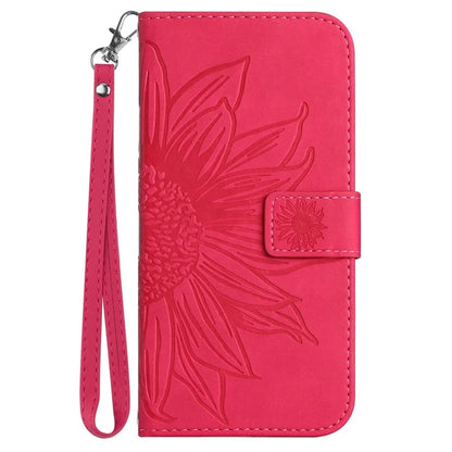 HT04 For Motorola Moto G04 4G / G24 4G Phone Case Sunflower Pattern Handbag Cover