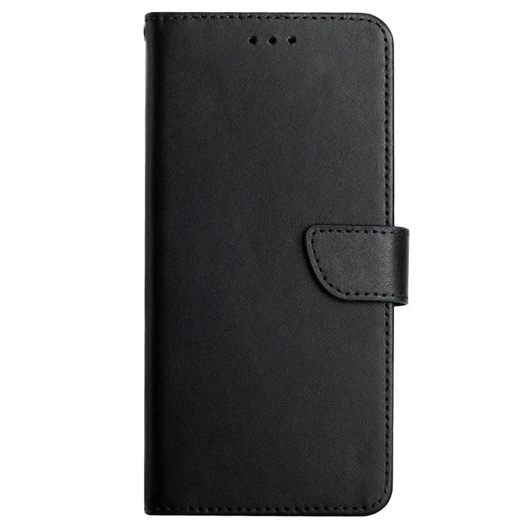 HT02 For Motorola Moto G04 4G / G24 4G Phone Case Wallet Card Slots Cover Nappa Texture