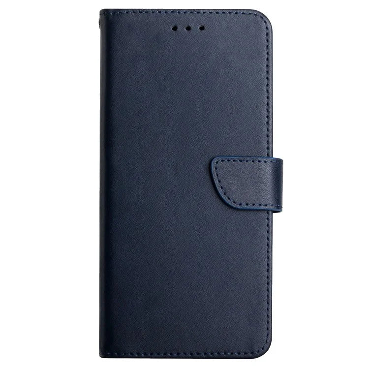 HT02 For Motorola Moto G04 4G / G24 4G Phone Case Wallet Card Slots Cover Nappa Texture