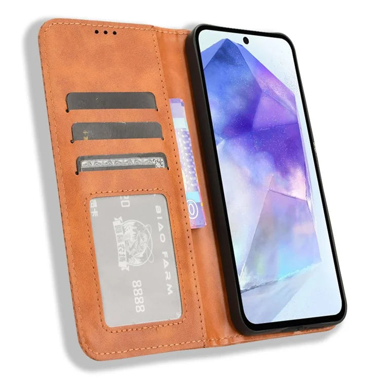 For Samsung Galaxy A35 5G Phone Case Flip Protective Cover Stand Feature