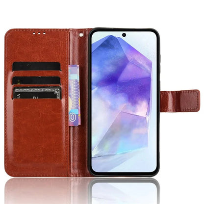 Case for Samsung Galaxy A35 5G Leather Phone Case with Card Holder TPU Inner Shell