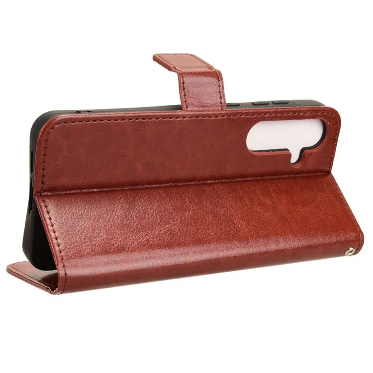 Case for Samsung Galaxy A35 5G Leather Phone Case with Card Holder TPU Inner Shell