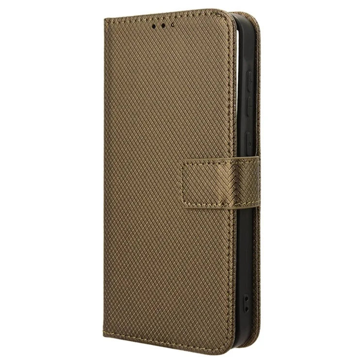 For Samsung Galaxy A35 5G Leather Wallet Phone Case Viewing Stand Diamond Texture