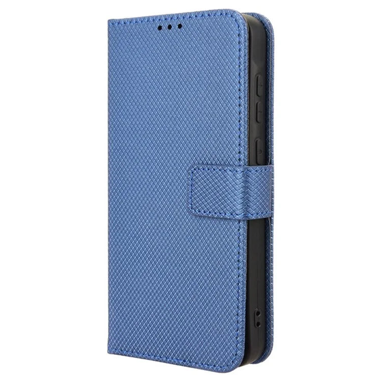 For Samsung Galaxy A35 5G Leather Wallet Phone Case Viewing Stand Diamond Texture