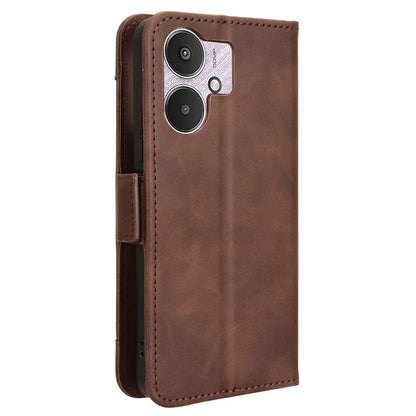 For Xiaomi Redmi 13C 5G / 13R 5G / Poco M6 5G Leather Wallet Case Stand Folio Card Holder Phone Cover