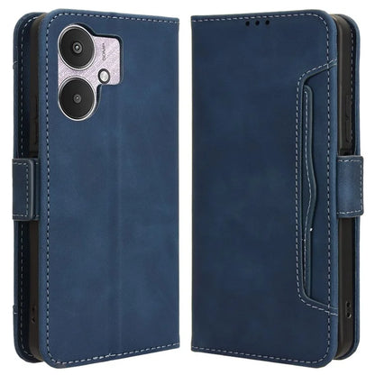 For Xiaomi Redmi 13C 5G / 13R 5G / Poco M6 5G Leather Wallet Case Stand Folio Card Holder Phone Cover