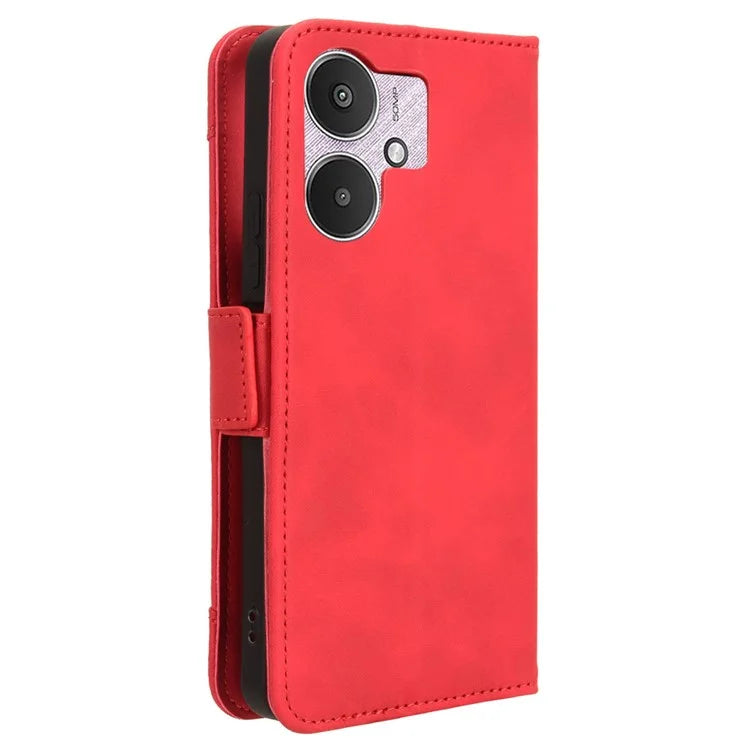 For Xiaomi Redmi 13C 5G / 13R 5G / Poco M6 5G Leather Wallet Case Stand Folio Card Holder Phone Cover