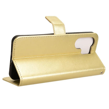 For Xiaomi Redmi 13C 5G / 13R 5G / Poco M6 5G Wallet Case PU Leather Crazy Horse Texture Flip Phone Cover