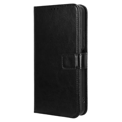 For Xiaomi Redmi 13C 5G / 13R 5G / Poco M6 5G Wallet Case PU Leather Crazy Horse Texture Flip Phone Cover