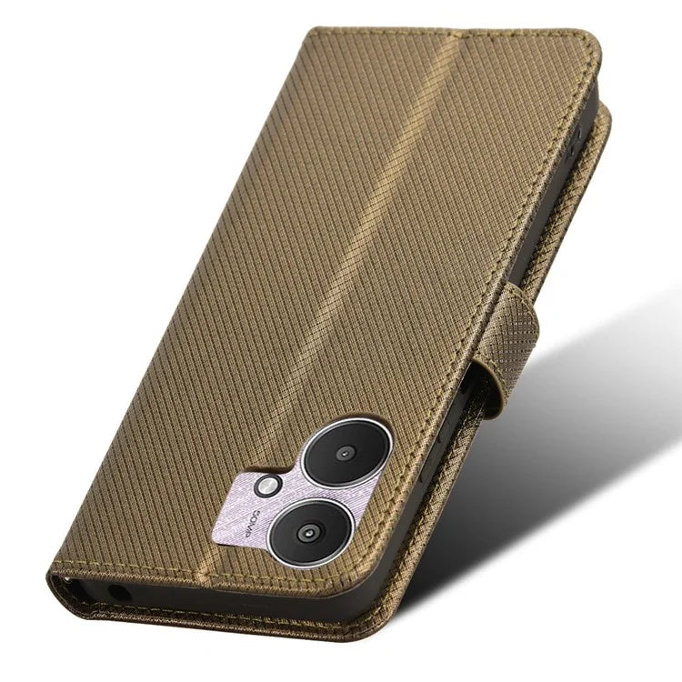 For Xiaomi Redmi 13C 5G / 13R 5G / Poco M6 5G Wallet Case Leather Flip Folio Shockproof Phone Cover