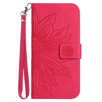 HT04 For Motorola Moto G Play 5G (2024) / Moto G 5G (2024) Leather Phone Case with Wrist Strap