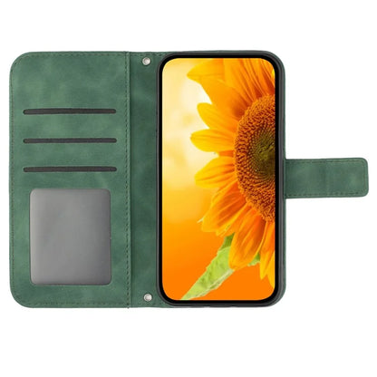 HT04 For Motorola Moto G Play 5G (2024) / Moto G 5G (2024) Leather Case with Shoulder Strap Phone Wallet