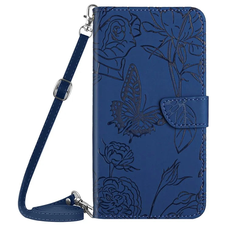 HT03 For Motorola Moto G Play 5G (2024) / Moto G 5G (2024) Crossbody Phone Case Leather Cover