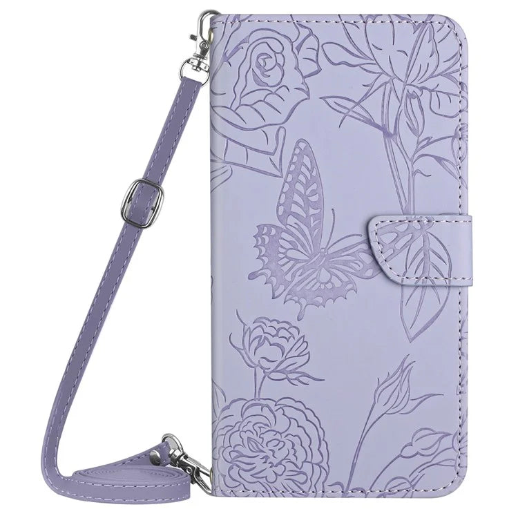 HT03 For Motorola Moto G Play 5G (2024) / Moto G 5G (2024) Crossbody Phone Case Leather Cover