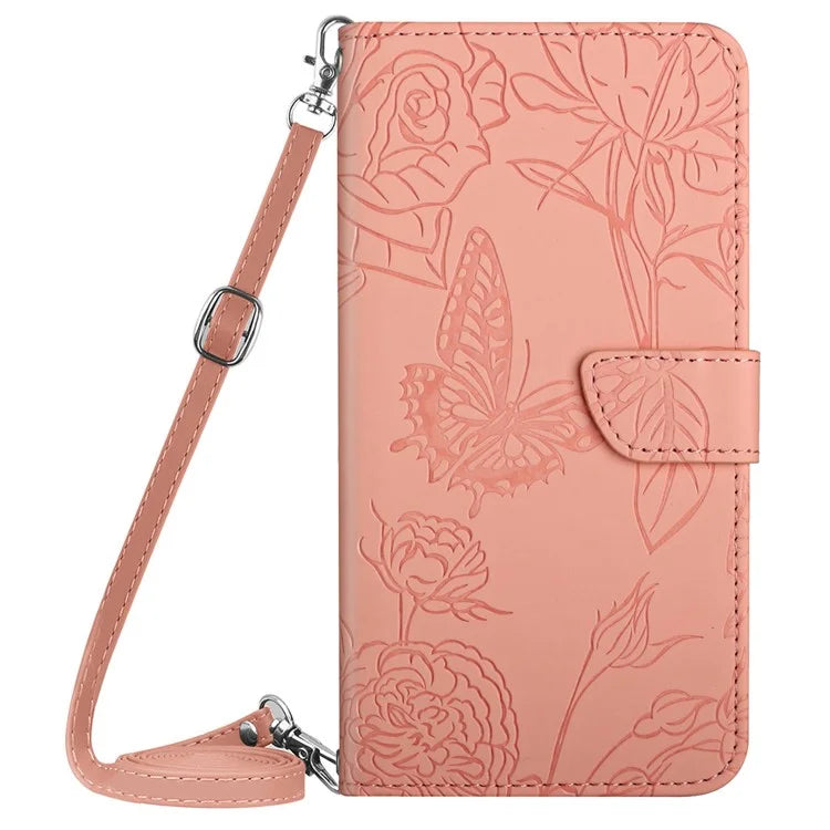 HT03 For Motorola Moto G Play 5G (2024) / Moto G 5G (2024) Crossbody Phone Case Leather Cover