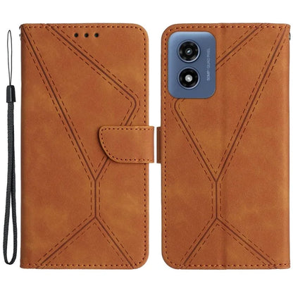 HT05 For Motorola Moto G Play 5G (2024) / Moto G 5G (2024) Wallet Case PU Leather Phone Cover