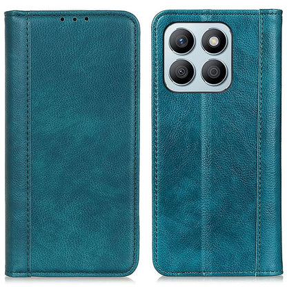 For Honor X8b 4G Phone Case Wallet Split Leather Cover Litchi Texture