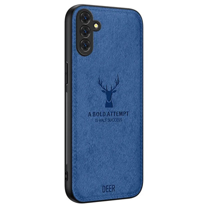 For Samsung Galaxy S24+ Case Soft Texture Deer Pattern Shockproof Phone Cover