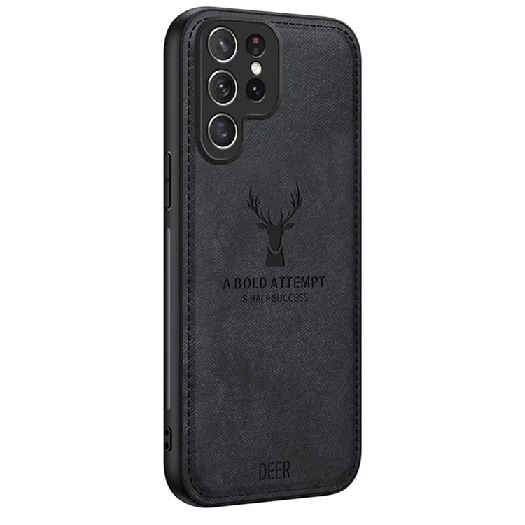 For Samsung Galaxy S24 Ultra Case Deer Pattern Protective Phone Case