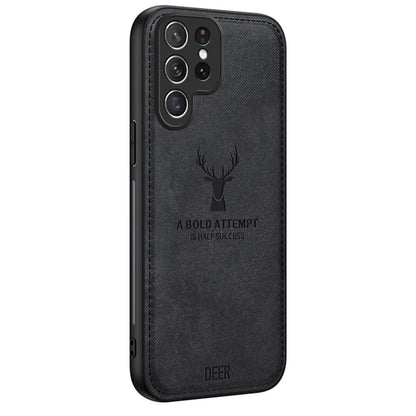 For Samsung Galaxy S24 Ultra Case Deer Pattern Protective Phone Case